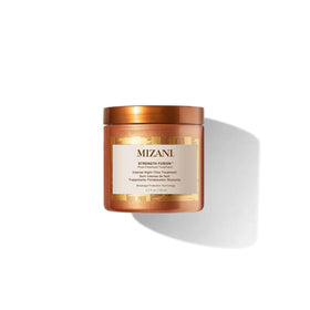 MIZANI Strength Fusion Night-Time Treatment bottle shown for overnight nourishment