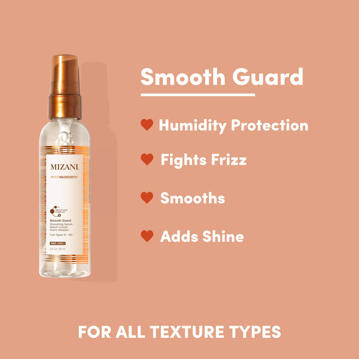 Mizani Thermasmooth Smooth Guard pump dispenser for easy, even application