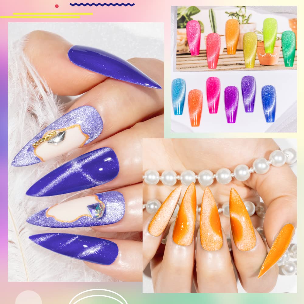 Array of 7ml gel polish bottles from the MIZHSE kit