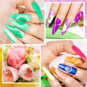MIZHSE double-headed magnet included for magnetic nail effects