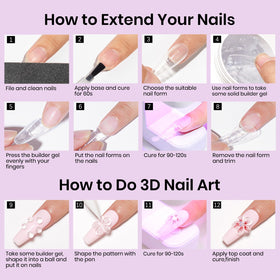 MIZHSE home manicure setup ideal for DIY nail projects