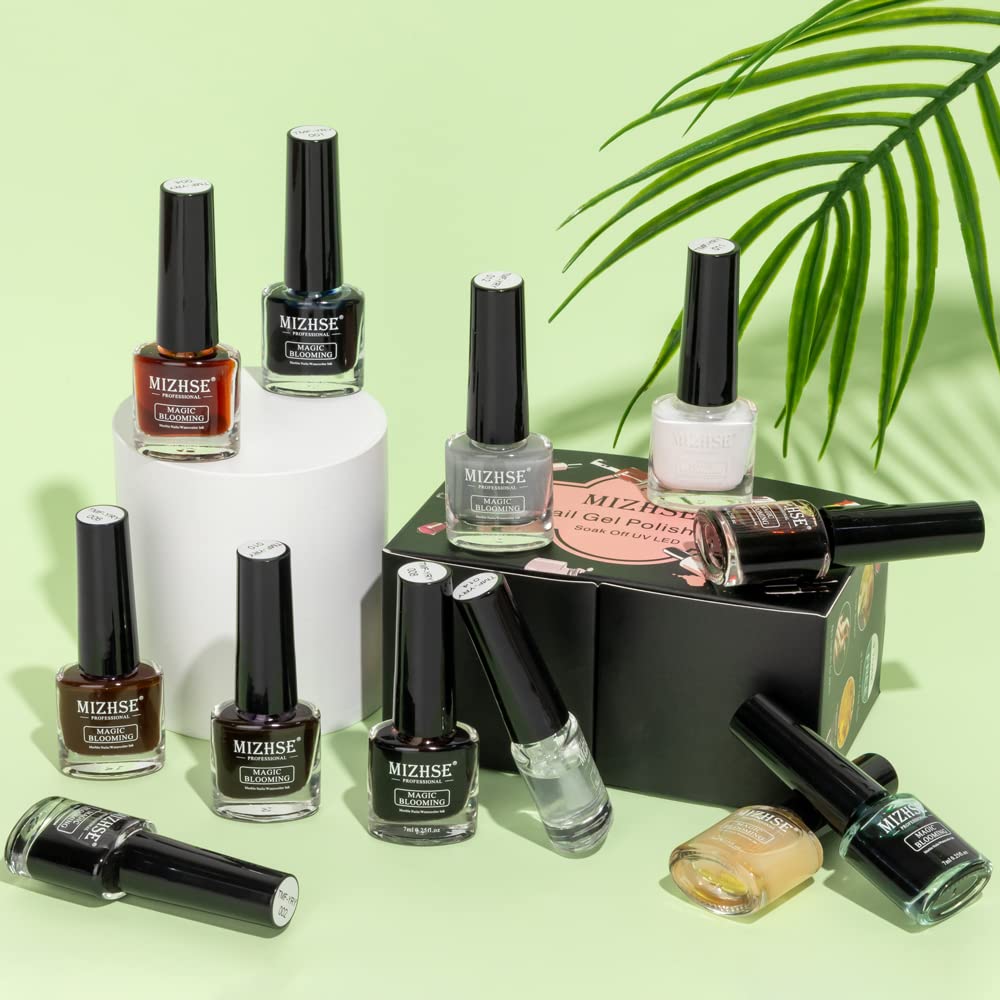 MIZHSE easy-application-no-lamp saves time for DIY nails