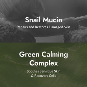 MIZON 12 natural extracts close-up for calming hydration.