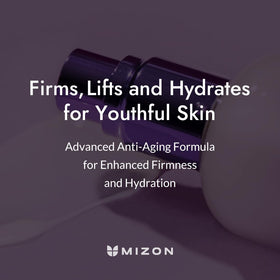 MIZON Collagen Power Lifting Emulsion pump-dispense for easy application