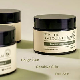 MIZON peptide ampoule helps refine texture around fine lines.