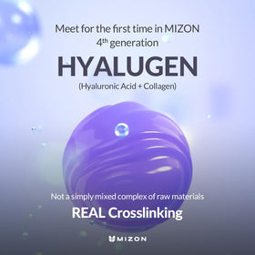 MIZON Hyalugen Pearl Mask fully covers face for even delivery