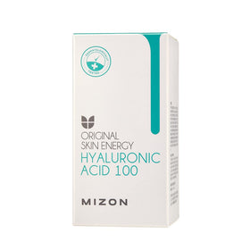 MIZON Hyaluronic Acid 100 Serum dropper delivering hydration to the skin