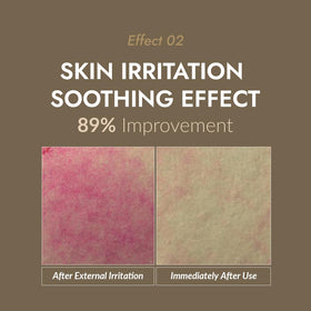 MIZON ingredients close-up with centella asiatica and raspberry.
