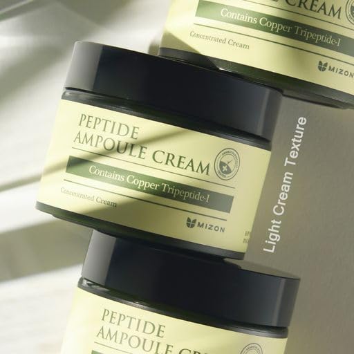MIZON peptide molecule concept illustrates skin remodeling science.