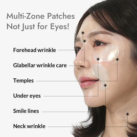 MIZON Pure Pearl Eye Patch hydrates and nourishes the eye area.
