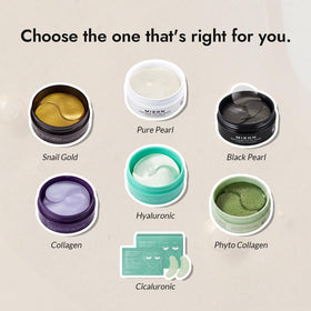 MIZON Pure Pearl Eye Patch multi-area use on neck or forehead.