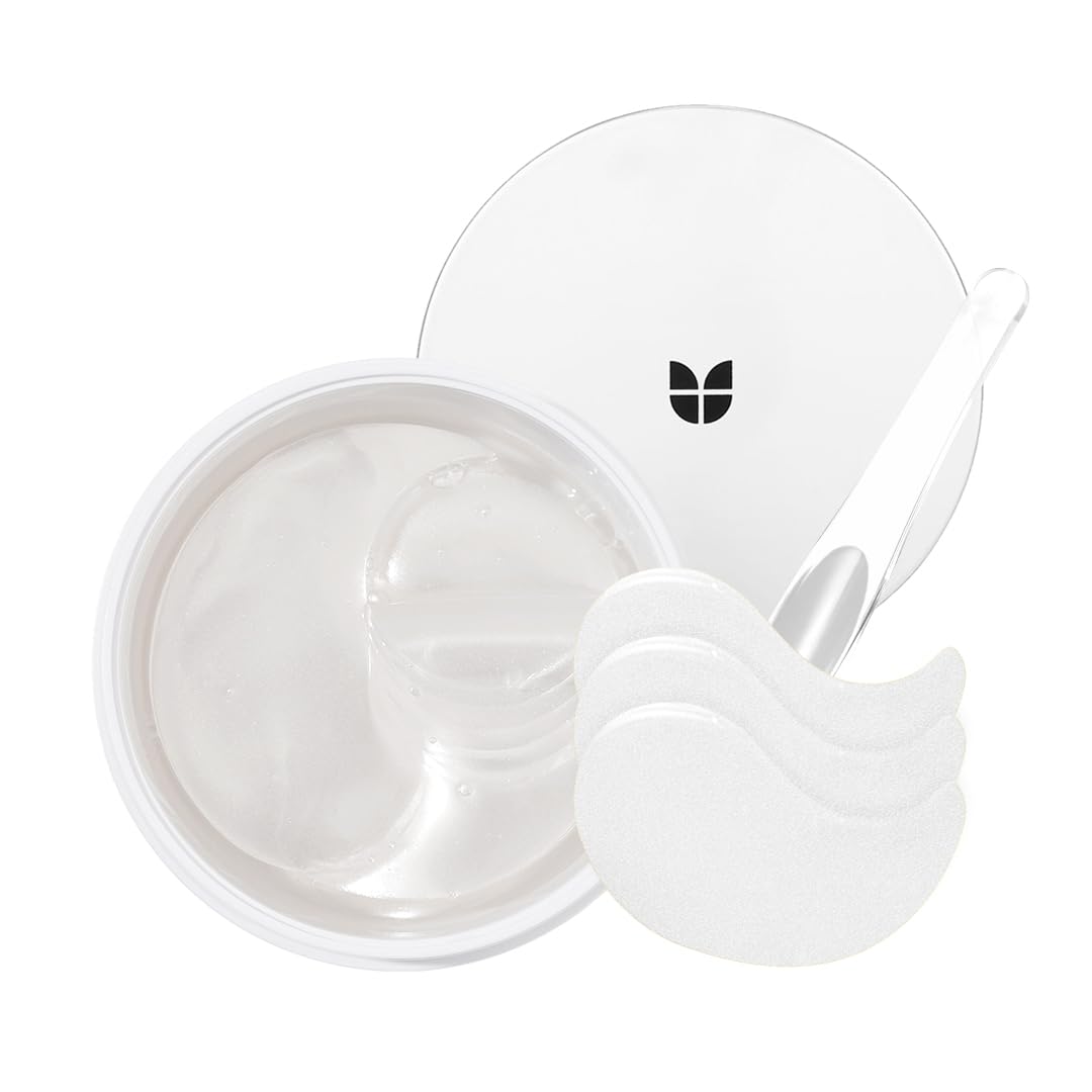 MIZON Pure Pearl Eye Patch packaging shown for convenient at-home care.