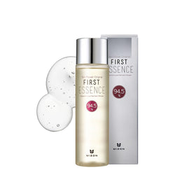 MIZON Skin Power Original First Essence bottle front, 210ml, for daily hydration