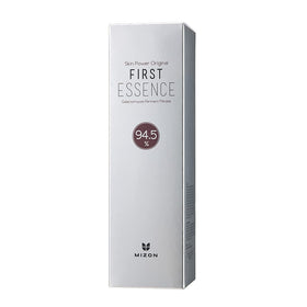 MIZON Skin Power Original First Essence cap close-up with premium design