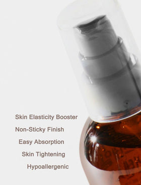 MIZON Snail Repair Intensive Essence highlights hyaluronic acid for lasting moisture.