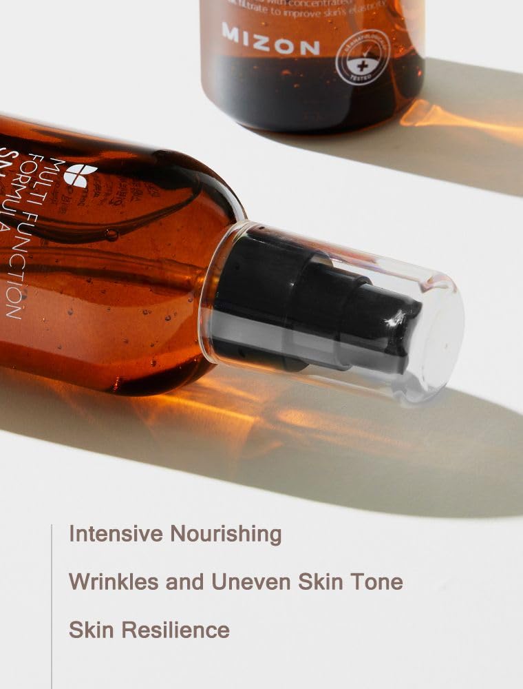 MIZON Snail Repair Intensive Essence features snail mucin for skin comfort and nourishment.