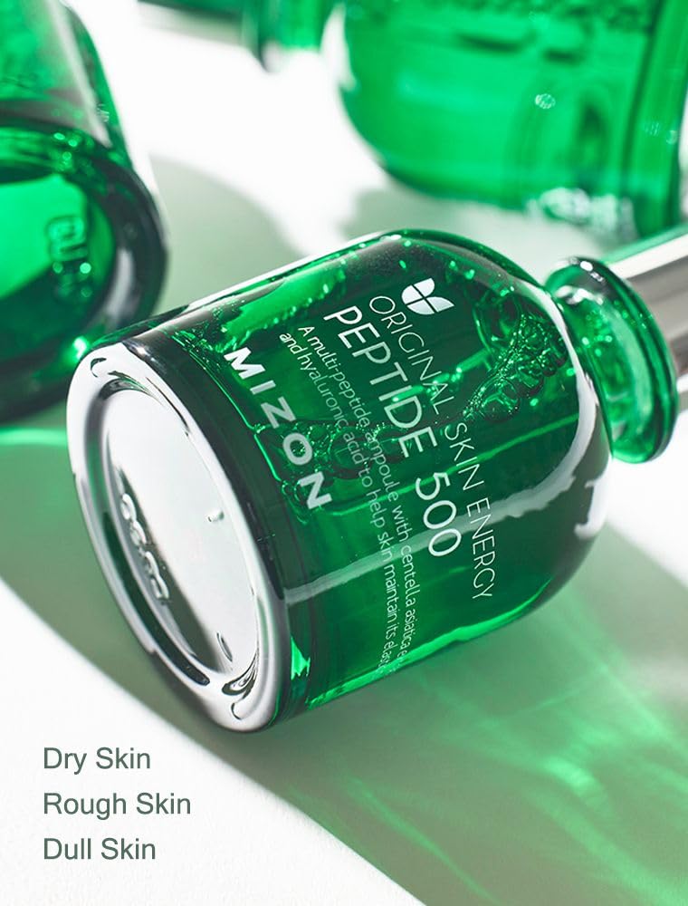 MIZON Peptide 500 skin elasticity demo for smoother appearance