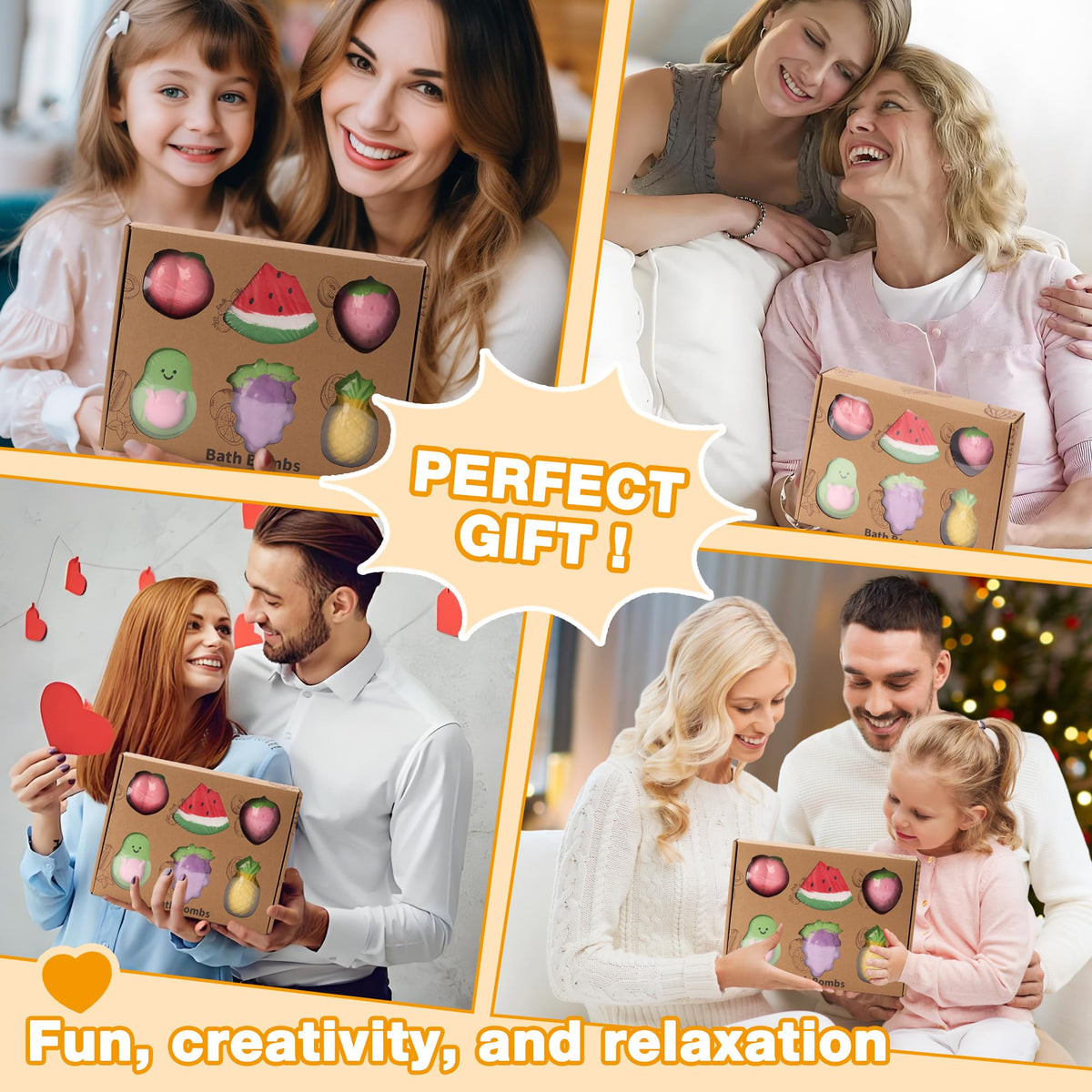 MJ Moijoy bath bombs fizz and color wash for imaginative play.