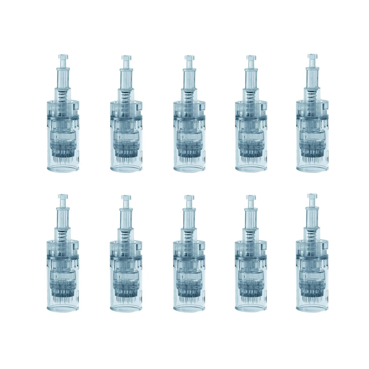 MJJHAIR 0.25mm microneedling pins for M8 and M7S with 24-pin design for even microchannels.