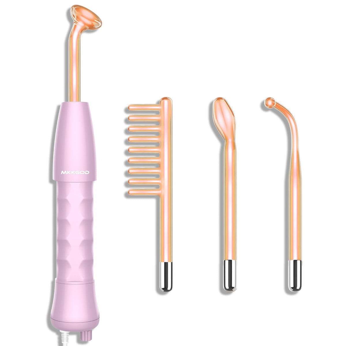 MKKGOD portable skin wand front view for easy at-home skincare