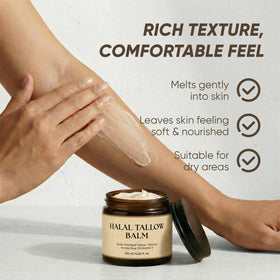 MKSUVGQ Halal Tallow Balm unscented and lightweight.