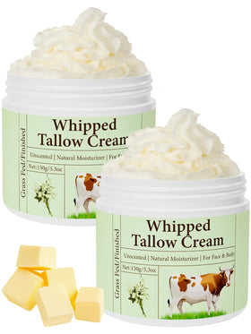 Mkzea beef tallow skin jar highlighting rich hydration for the skin.