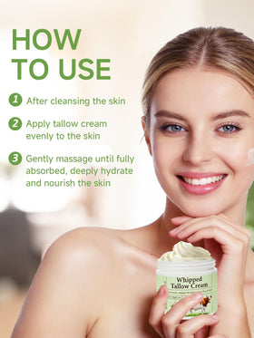 Mkzea travel size beef tallow pack for on-the-go moisturization.