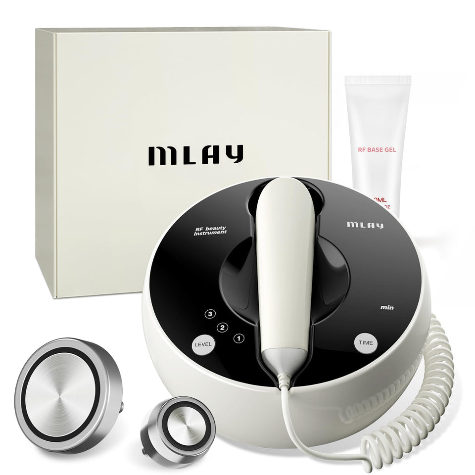 MLAY base gel included for conductive home RF sessions