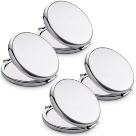 MLLXX compact mirror purse with 1x and 2x magnification for quick touch-ups.