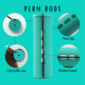 MLMOMVME hair roller system for simple rolling and fixing