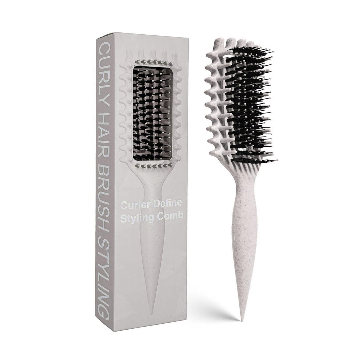 MMBVSZ Candybrush curl defining brush shown for defined curls and detangling