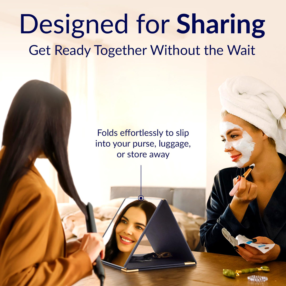 MMIRA travel-ready full-length mirror for on-the-go routines