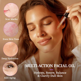 MMPANG oil blend application showing lightweight, fast-absorbing texture