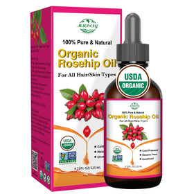 MMPANG Rosehip Oil bottle front highlighting purity and quality for facial care.
