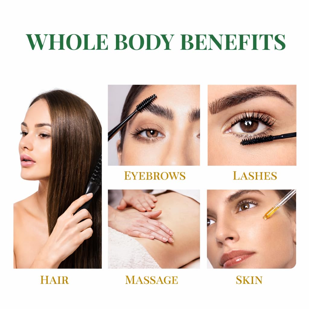 MMPANG Rosemary Oil ingredients with castor and peppermint highlighted