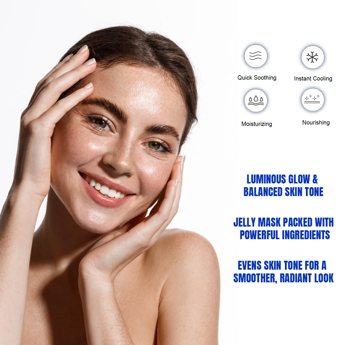 MMV Collagen Face Mask 4-pack bundle for multiple uses.