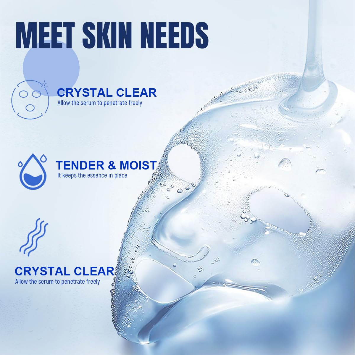 MMV Collagen Mask with Galactomyces Ferment Filtrate and Niacinamide.