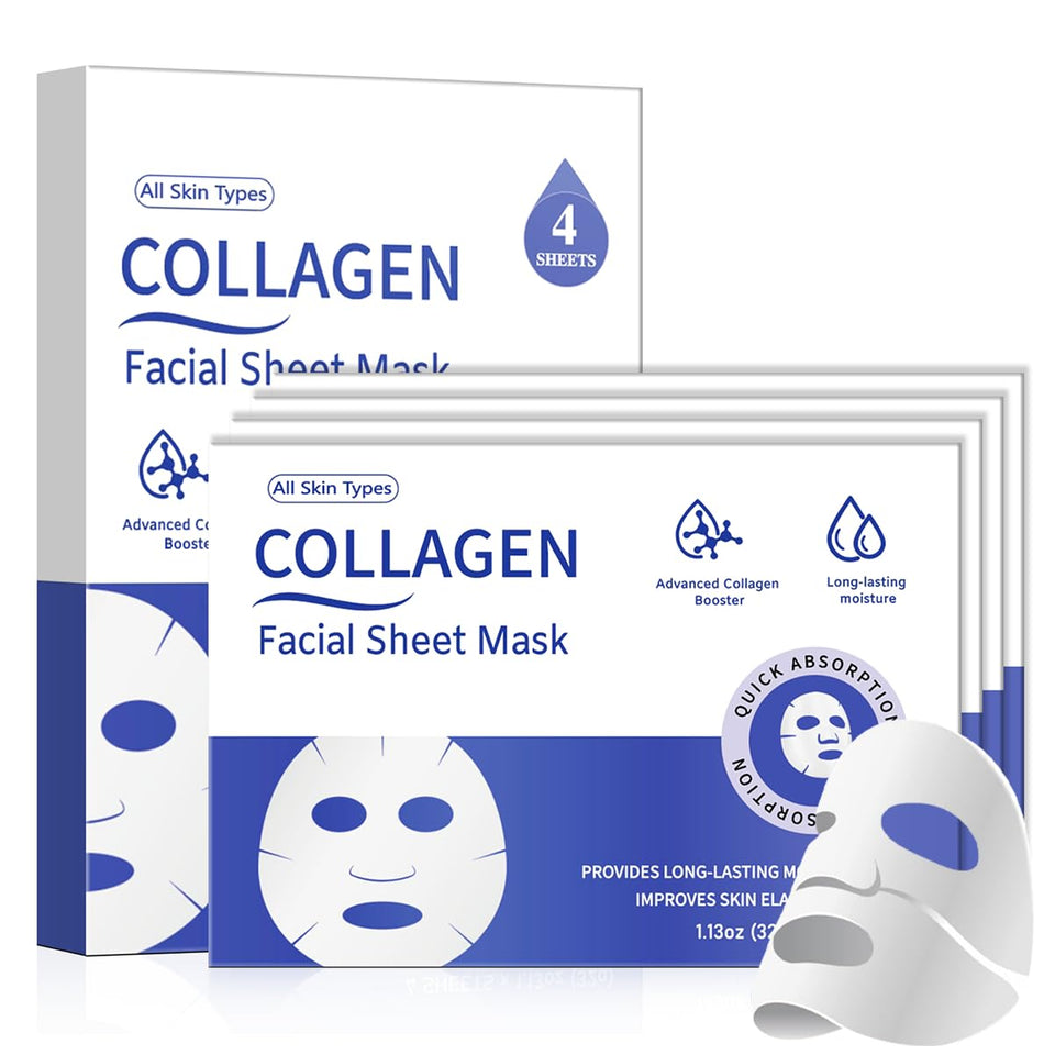 MMV Collagen Face Mask overnight deep hydration for plump skin.