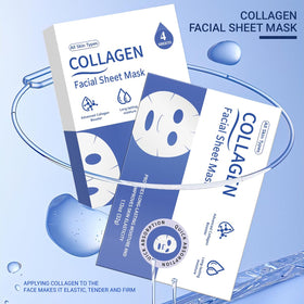 MMV Collagen Face Mask shows pores tightened and firmer skin after use.