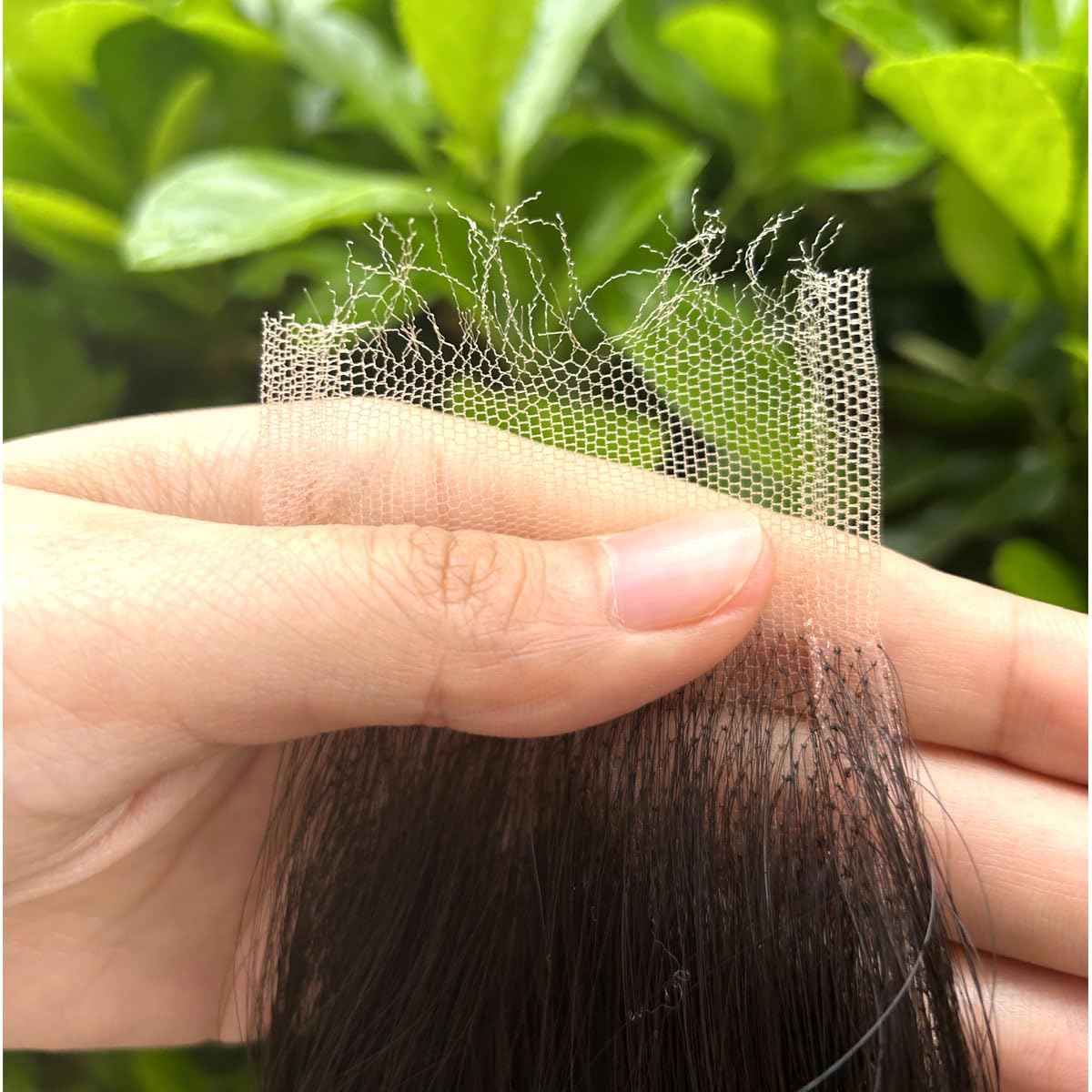 Mnador 2x6 lace frontal offers deep parting for natural middle or side parts.