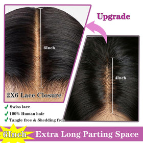 Mnador easy install closure provides a seamless, natural finish.