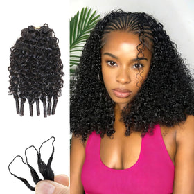 Mnador invisible string crochet hair for knot-free, natural-looking wear.