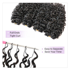 Mnador reusable crochet hair ready for multiple styles