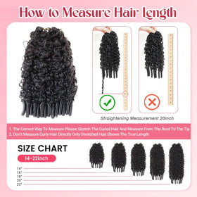 Mnador voluminous Burmese curls create full, elegant texture.