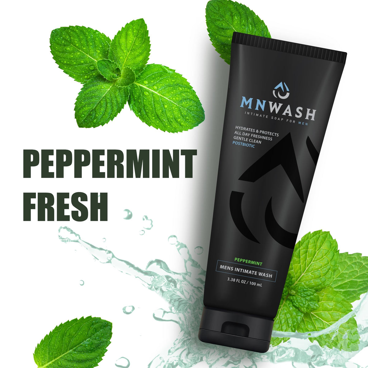 MNWASH free from dyes and sulfates, vegan and cruelty-free
