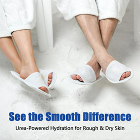 MOC LINK Urea Cream 60% creamy texture close-up shows luxurious hydration.