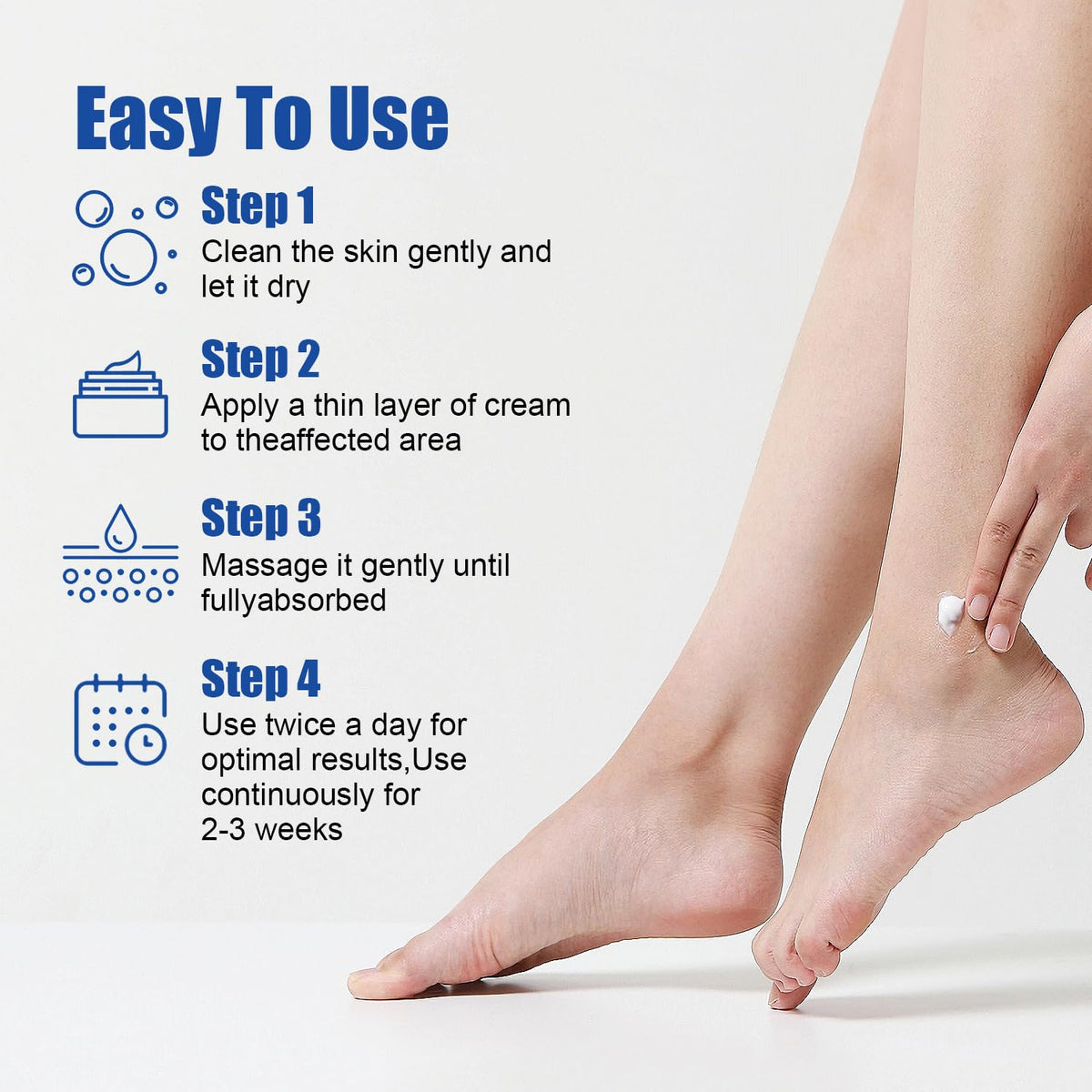 MOC LINK Urea Cream 60% ingredients highlight urea and salicylic acid with nourishing oils.