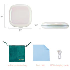 Pocket-friendly travel mirror for on-the-go beauty routines