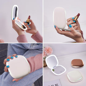 Three lighting modes on the Mocado mirror for different environments