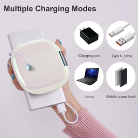 Mocado mirror tucked in a bag for quick touch-ups